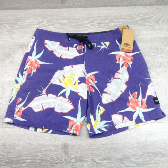 Vans Era Arachnafloria Boardshort Swim Trunks Men's Size 34 NEW - Picture 2 of 14